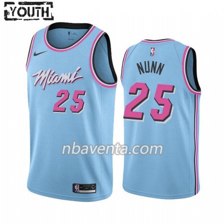 Camiseta Niños Miami Heat Kendrick Nunn 25 2019-20 Nike City Edition Swingman Camiseta Niños Miami Heat Kendrick Nunn 25 2019-20 Nike City Edition Swingman